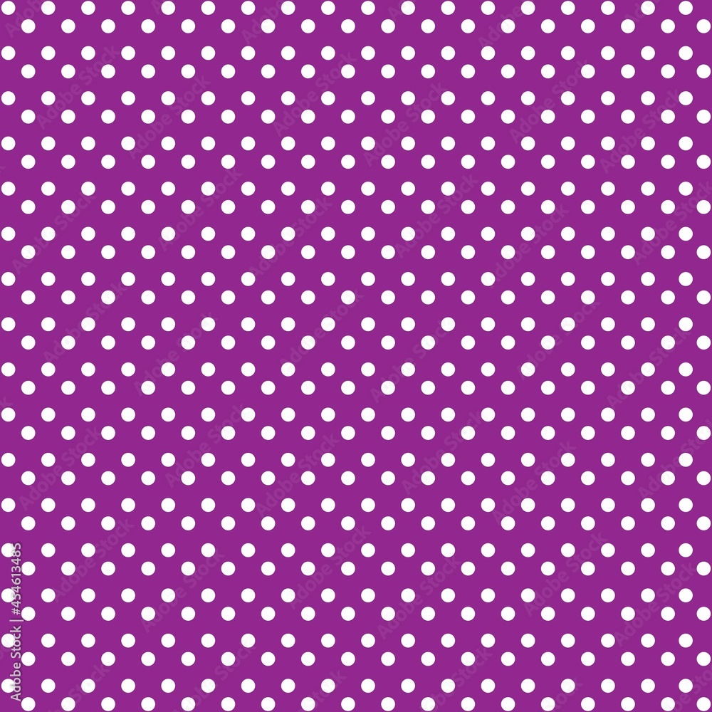 White and purple Polka Dot seamless pattern. Vector background. White and purple Polka Dot seamless pattern. Vector background.