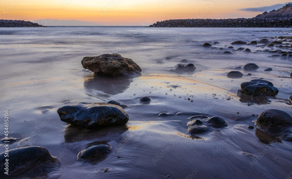 Meer im Abendrot 