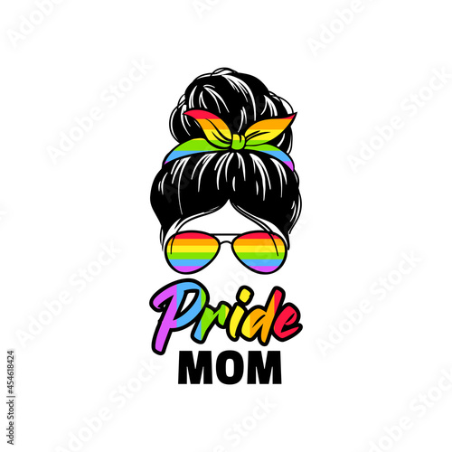LGBTQ related symbol in rainbow colors. Gay pride.