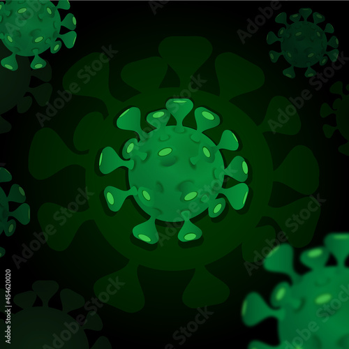 Coronavirus. Virus. COVID-2019. Outbreak coronavirus. Pandemic, medical, healthcare, infectious, virology, epidemiology concept. Corona virus  background