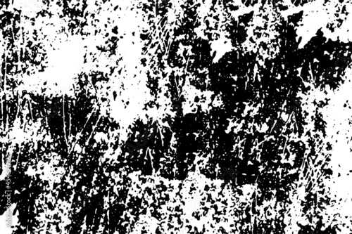 Dirty grunge background. The monochrome texture is old. Vintage worn pattern. The surface is covered with scratches