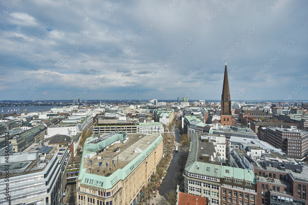Obraz premium Hamburg skyline