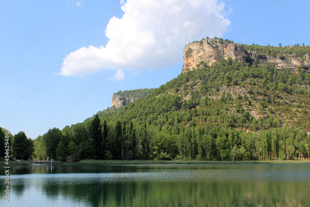 Lagoon of Uña, town in the province of Cuenca (Spain)