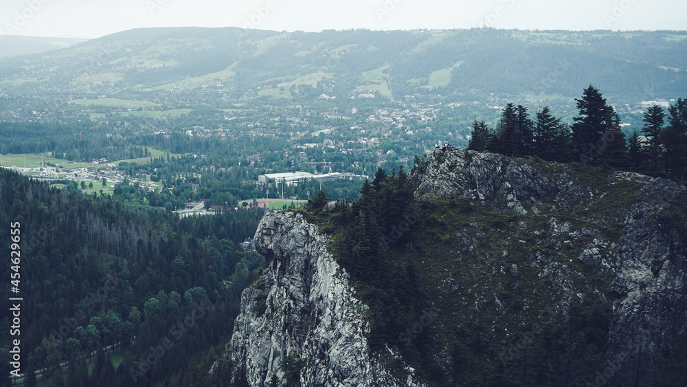 Naklejka premium Krajobrazy