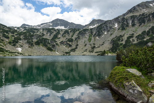 Landscape of Pirin Mountain near Fish Banderitsa lake, Bulgaria