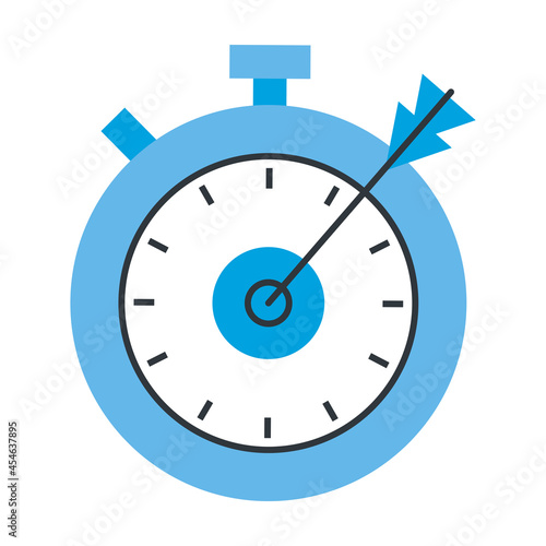 chronometer with arrow