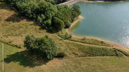 Lac et Barrage de Filheit, site naturel du Mas d'Azil, Ariège 09 France, Europe