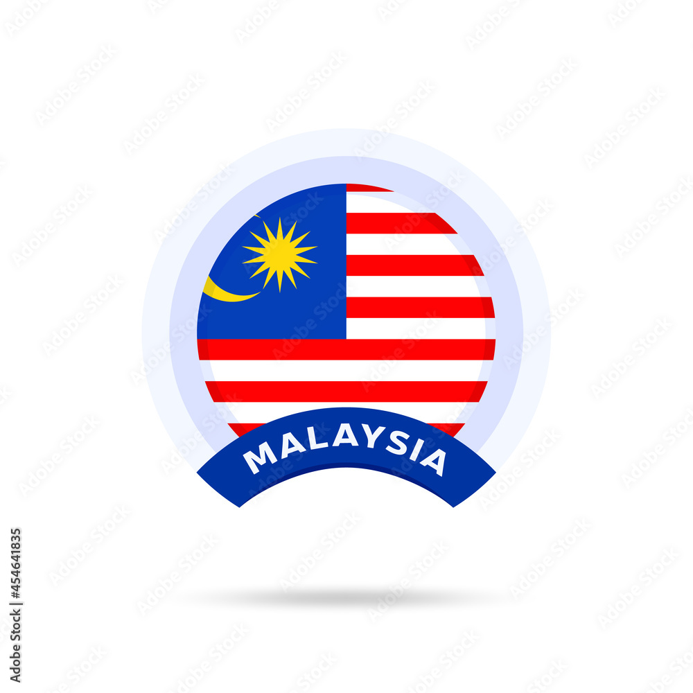 malaysia national flag Circle button Icon. Simple flag, official colors and proportion correctly. Flat vector illustration. malaysia national flag Circle button Icon. Simple flag, official colors and proportion correctly. Flat vector illustration.