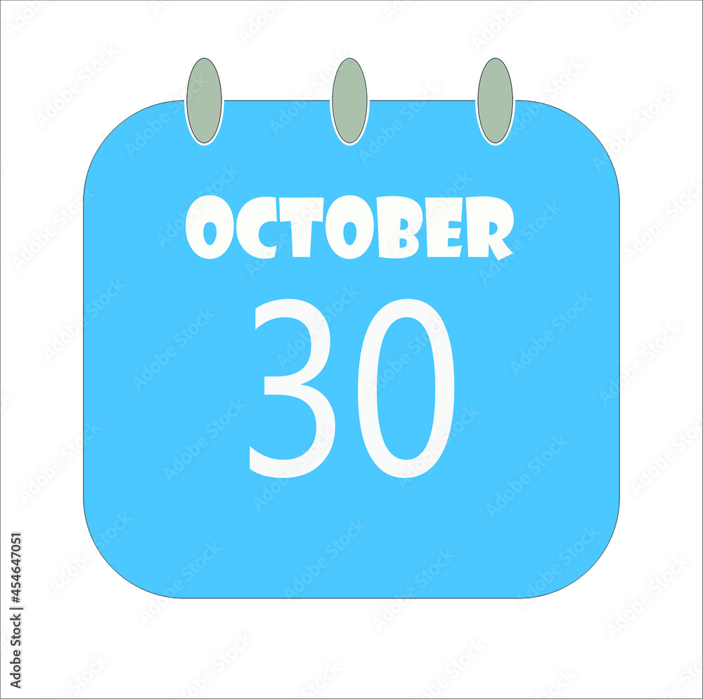 October Calendar Date Icon, Event Date Icon, Calendar Date, Icon Design Vector Graphic October Calendar Date Icon, Event Date Icon, Calendar Date, Icon Design Vector Graphic