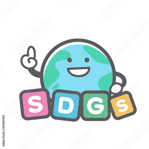 地球のSDGsに関するイラスト
