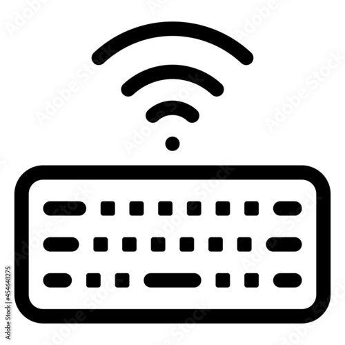 wireless keyboard icon