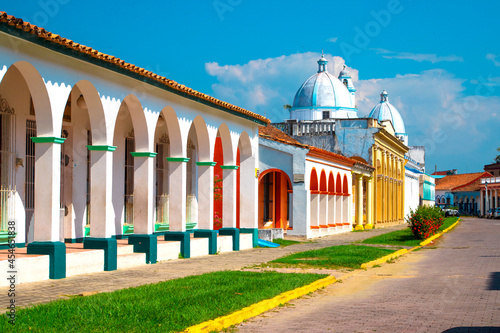Obraz na płótnie Tlacotalpan es un destino ideal para disfrutar del encantador ambiente jarocho