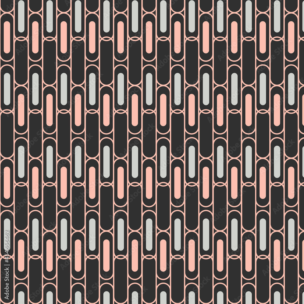 Seamless vertical geometric pattern vector Seamless vertical geometric pattern vector