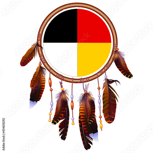 Native American Medicine Wheel Dreamcatcher