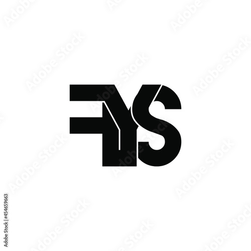 fys initial letter monogram logo design Free Download fys initial letter monogram logo design - GFXLoad