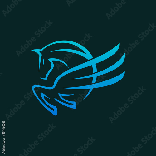 Creative Horse logo Design Template