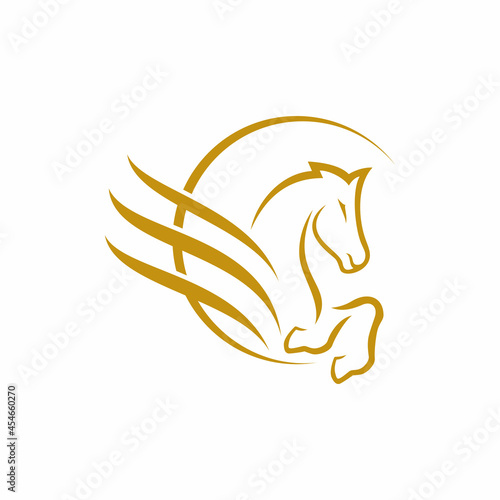 Creative Horse logo Design Template