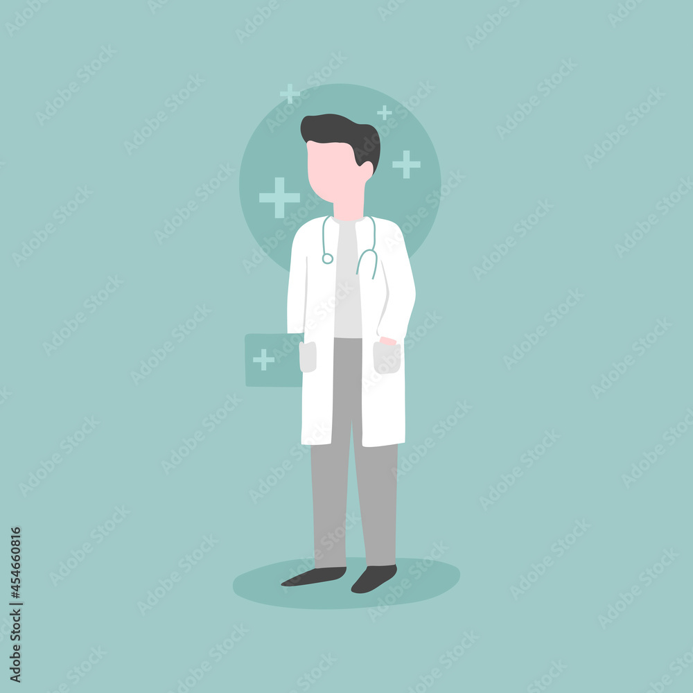 Doctor, medical healthcare professional character Doctor, medical healthcare professional character