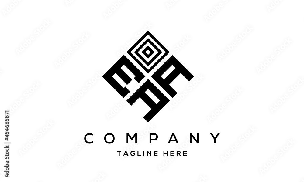 EAA square three latter logo vector EAA square three latter logo vector