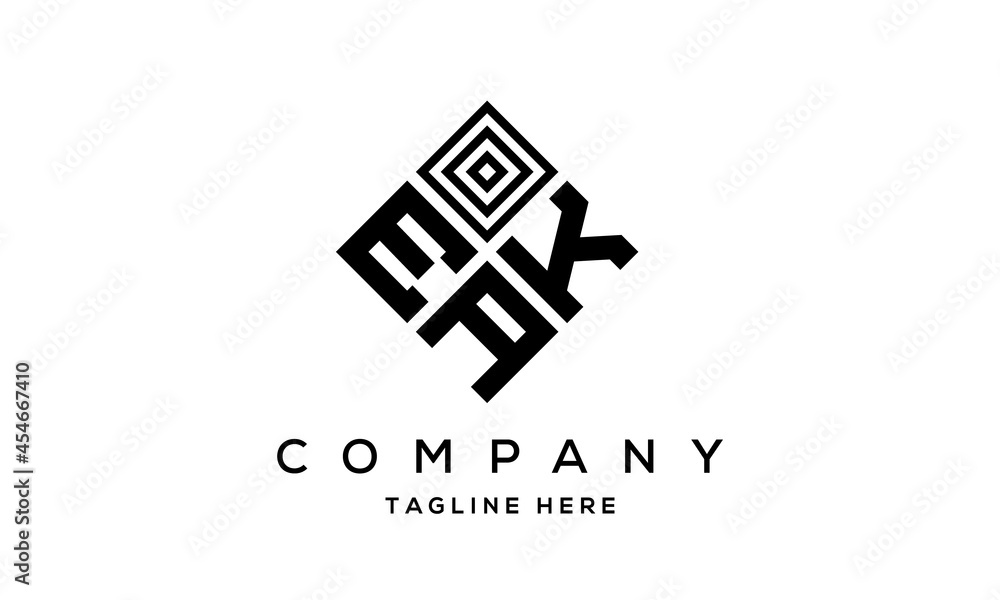 EKA square three latter logo vector EKA square three latter logo vector