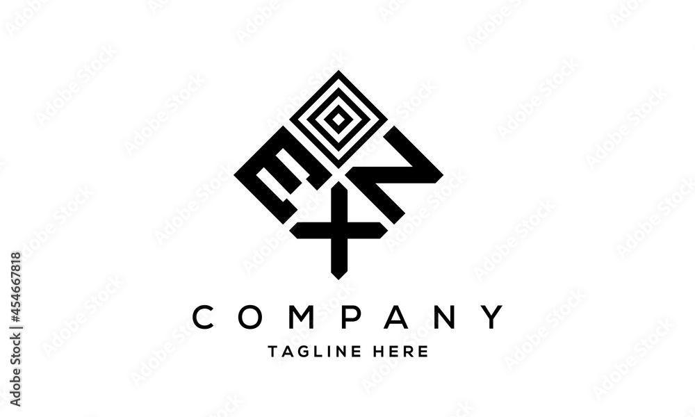 ENX square three latter logo vector ENX square three latter logo vector
