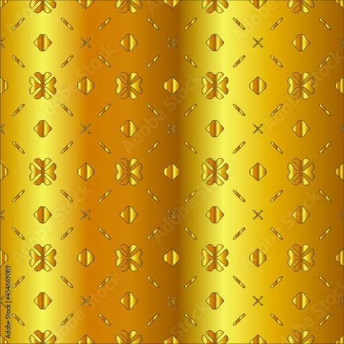  Gold metal texture background vector illustration 
