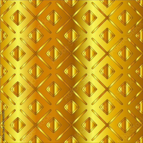  Gold metal texture background vector illustration 
