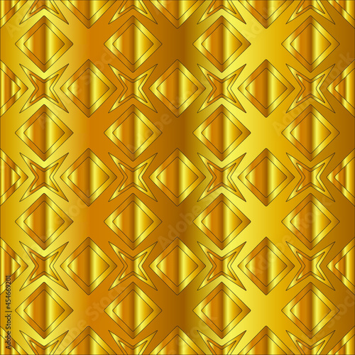  Gold metal texture background vector illustration 
