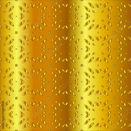  Gold metal texture background vector illustration 
