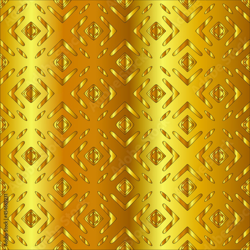  Gold metal texture background vector illustration 
