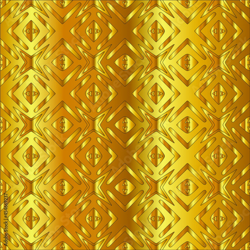  Gold metal texture background vector illustration 
