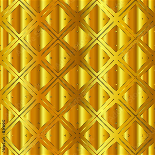  Gold metal texture background vector illustration 
