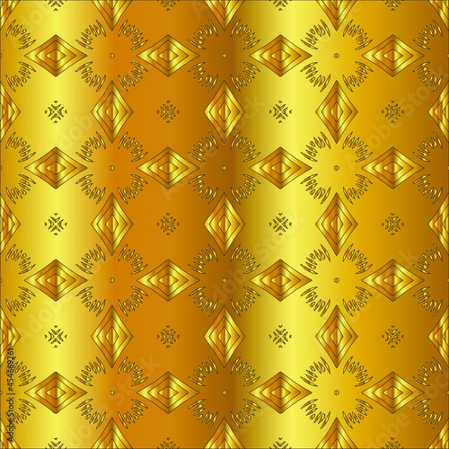  Gold metal texture background vector illustration 
