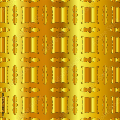  Gold metal texture background vector illustration 
