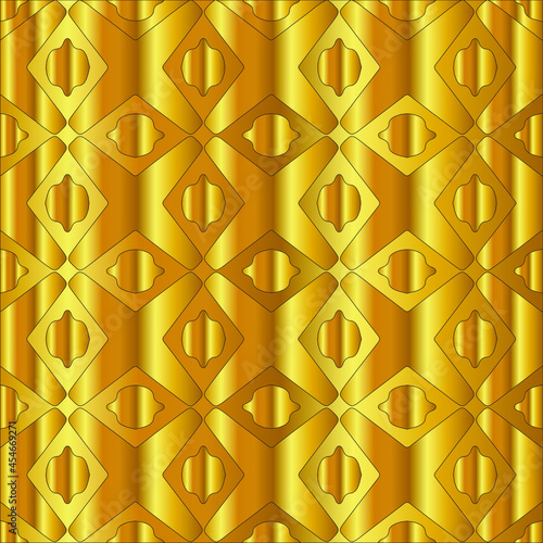  Gold metal texture background vector illustration 
