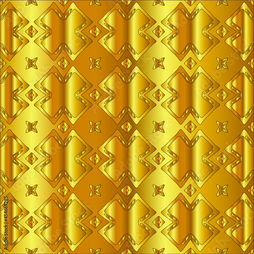  Gold metal texture background vector illustration 
