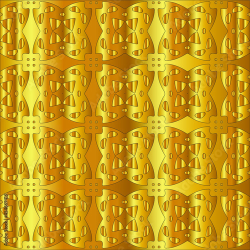  Gold metal texture background vector illustration 

