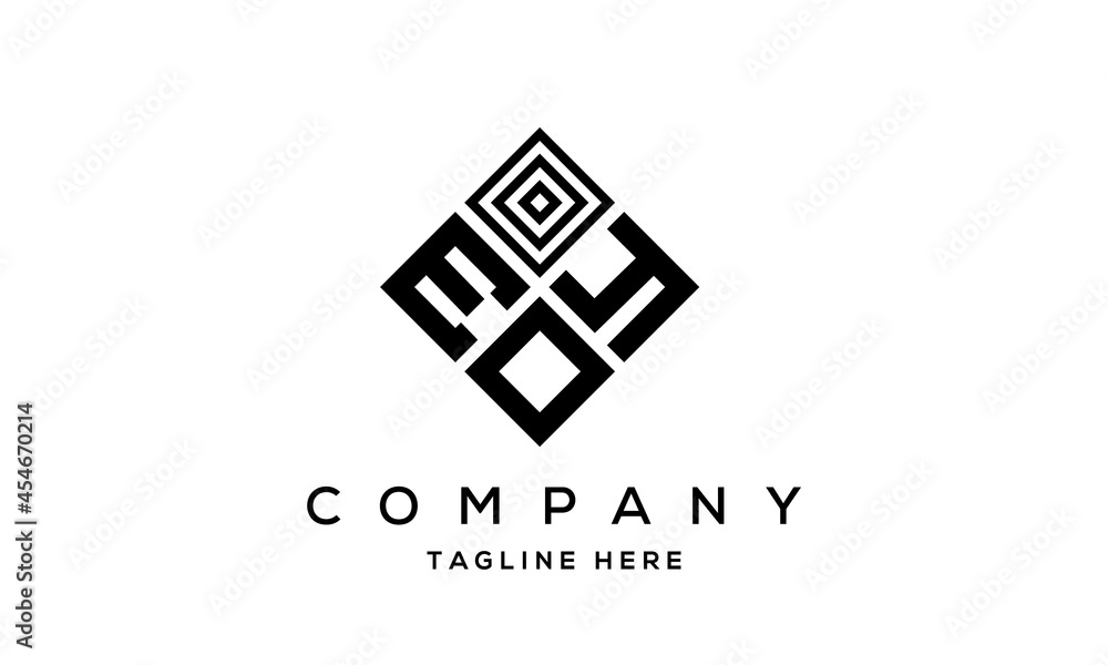 EYO square three latter logo vector EYO square three latter logo vector