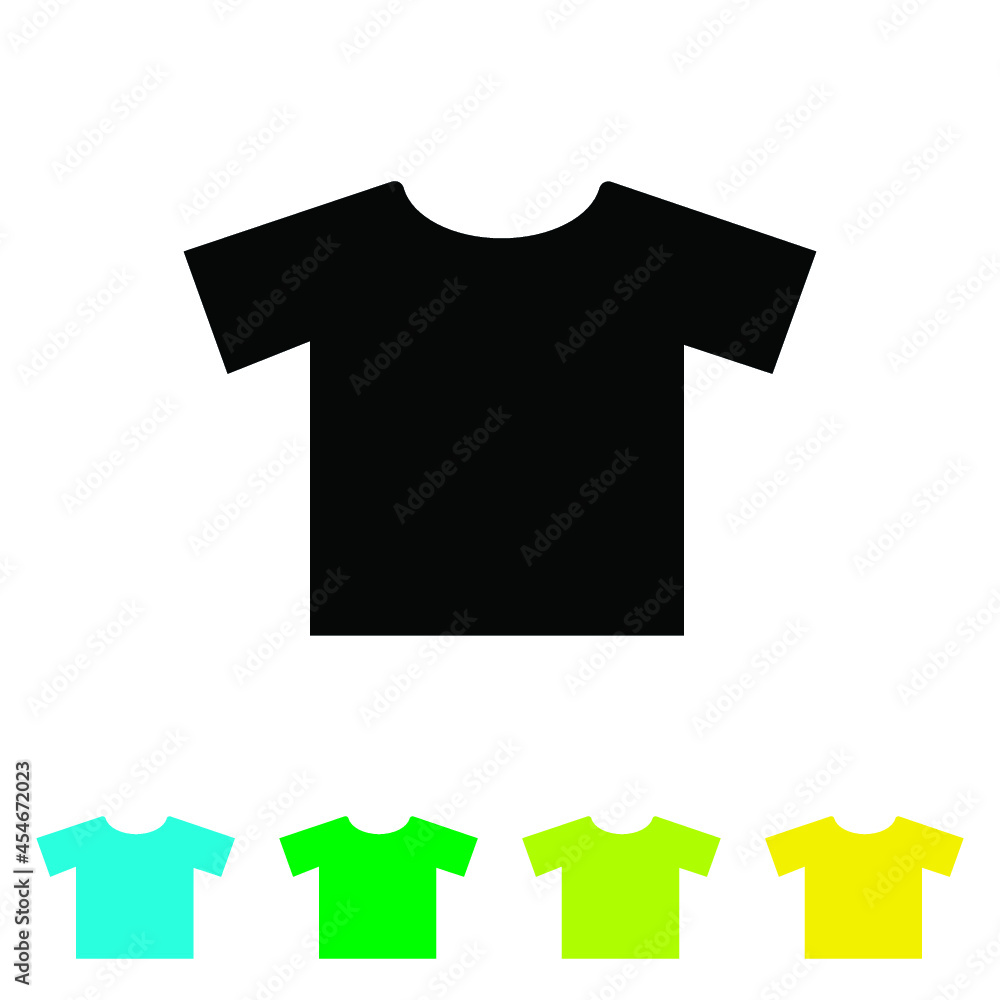 shirt icon color icon set shirt icon color icon set
