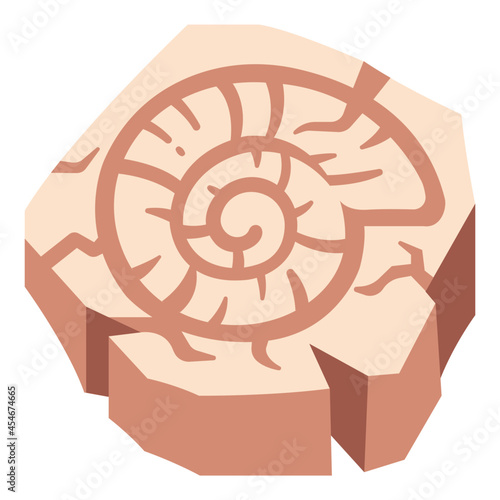 shell fossil icon