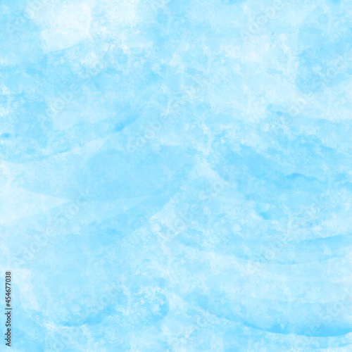 Light blue abstract watercolor painting image background.