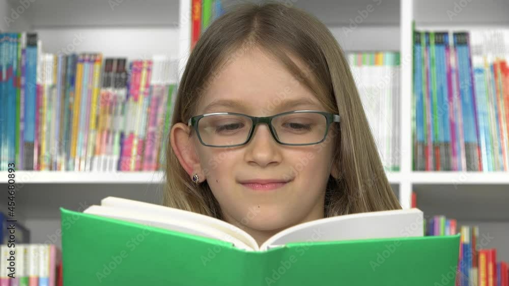 Kid Reading a Book, Child Learning School, Schoolgirl Studying from Home in Coronavirus Pandemic, Homeschooling Online Education Kid Reading a Book, Child Learning School, Schoolgirl Studying from Home in Coronavirus Pandemic, Homeschooling Online Education