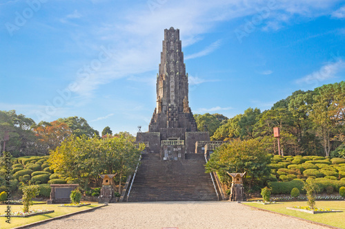 Heiwadai Park or Miyazaki Peace Park is a municipal park in Miyazaki, Miyazaki on Japan's Kyushu Island.