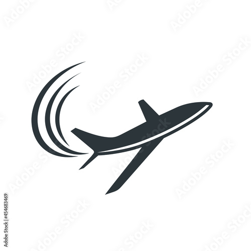 airplane illustration  vector art.