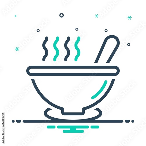 Mix icon for soup