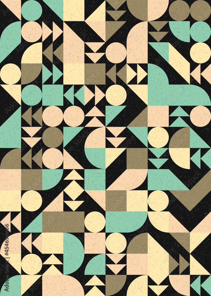 Abstract Geometric Pattern generative computational art illustration Abstract Geometric Pattern generative computational art illustration
