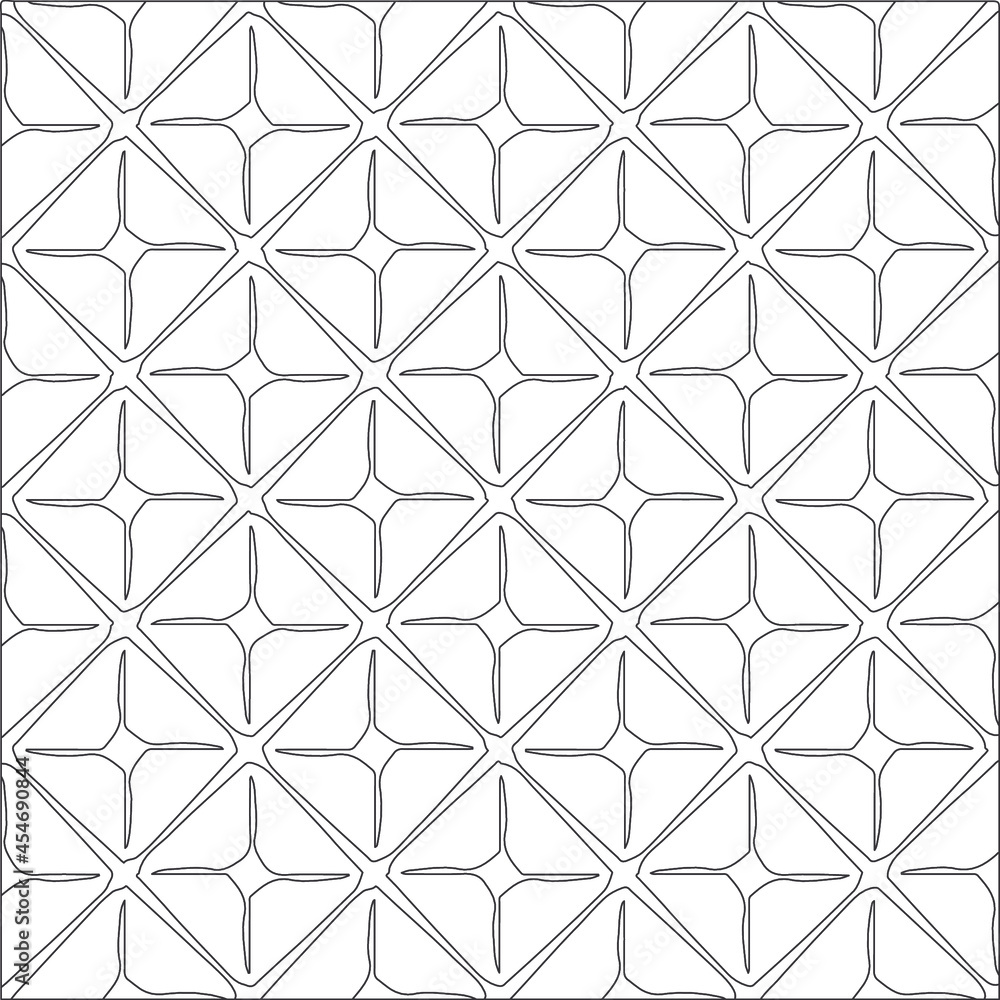 Vector pattern with symmetrical elements . Modern stylish abstract texture. Repeating geometric tiles from striped elements. Vector pattern with symmetrical elements . Modern stylish abstract texture. Repeating geometric tiles from striped elements.
