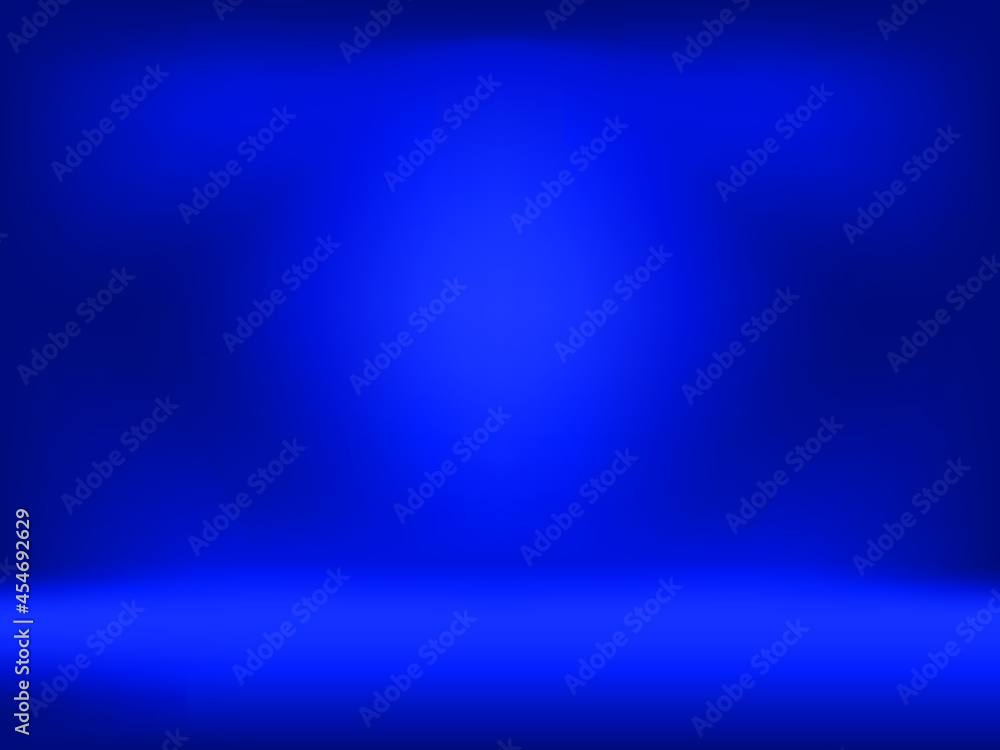 Blue background for design with light spots