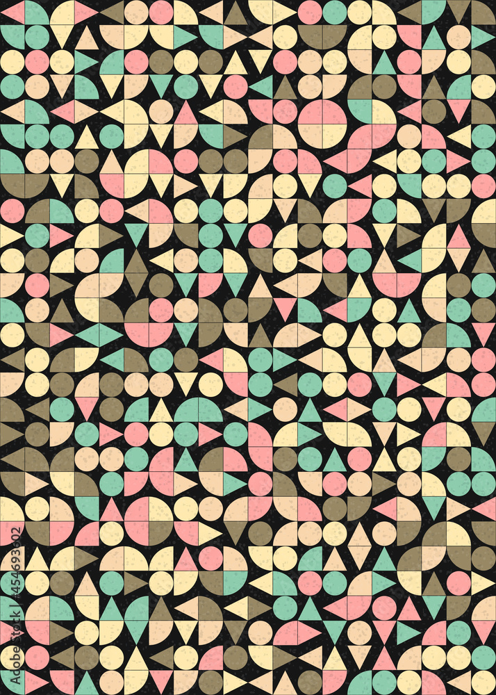 Abstract Geometric Pattern generative computational art illustration Abstract Geometric Pattern generative computational art illustration