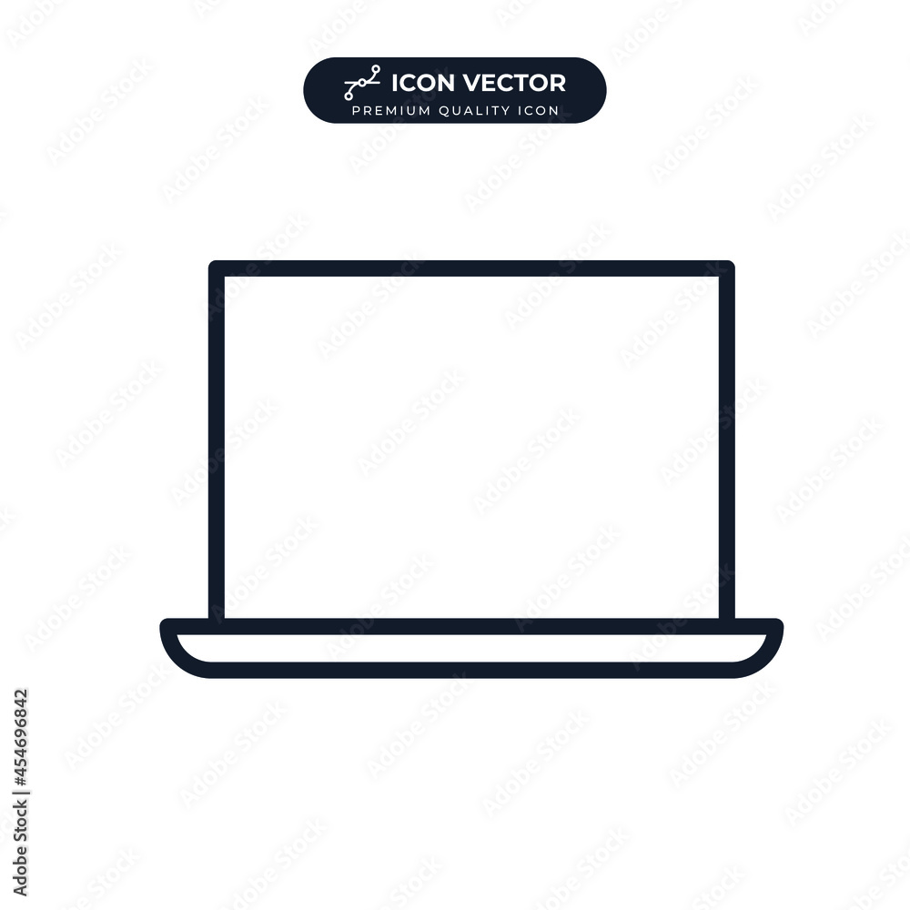 laptop icon symbol template for graphic and web design collection logo vector illustration laptop icon symbol template for graphic and web design collection logo vector illustration